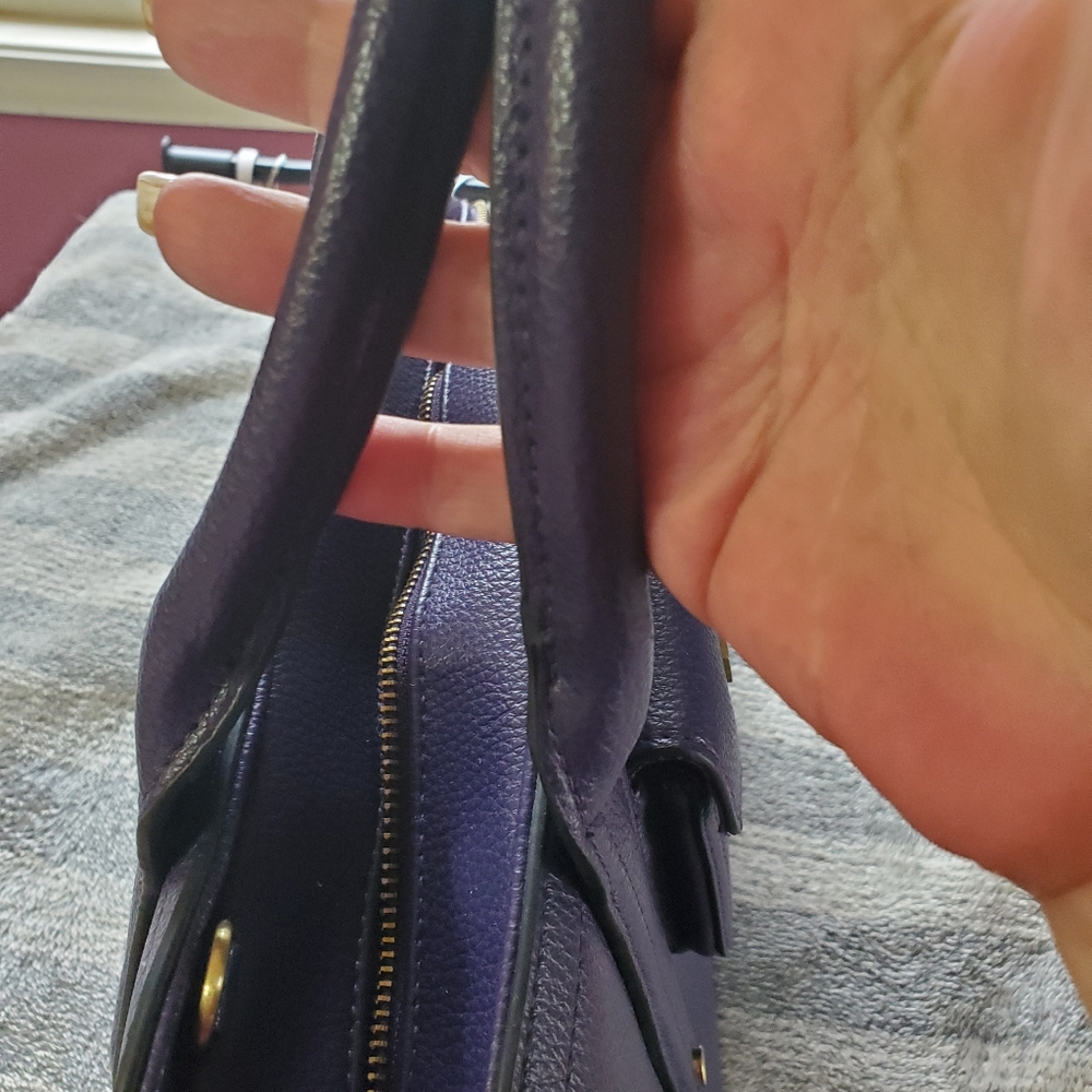 BNWOT Purple 3.1 Phillip Lim Leather Satchel/Crossbody. - Picture 5 of 12